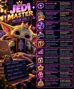 -BabyYoda FAN CLUB and CARD game RULES Pic 2