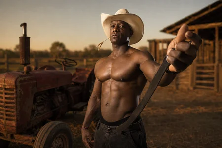 MarcusBlack_ Golden Hour Cowboy 🔥🥵 Foto 2
