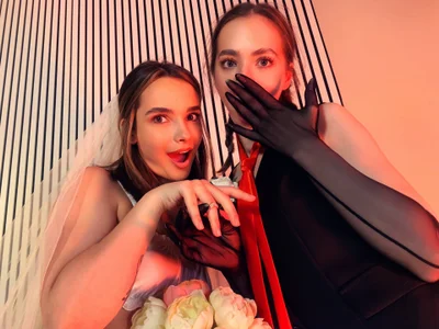 OnlyJett 🤍 Double bride trouble 🤍 slika 2