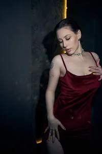 Molli_Luv Night in scarlet velvet💖 Foto 2