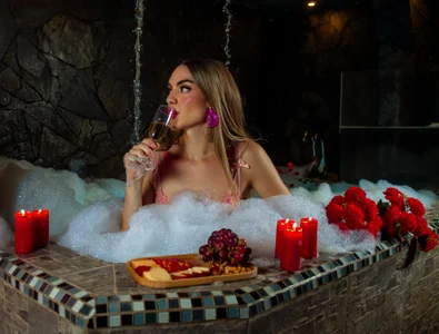 mariiahneedlesのbubbles and happinnes🩵🫧の 3枚の写真