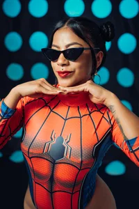 Amber_villalobos_のa wondefull spiderwoman 🕷🕸の枚の写真