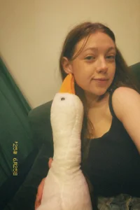 Me and my friend the goose od AmourLily  snímek