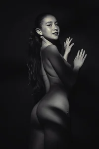 SweetEuphoria_ Black and White Photo Session Pic 5