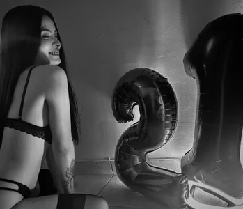 _CallMeAnnas HAPPY BIRTHDAY IN BLACK AND WHITE ♥ sexfoto 4