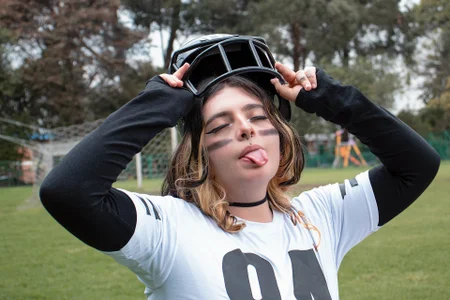 Sachi_Meow super bowl Bilde