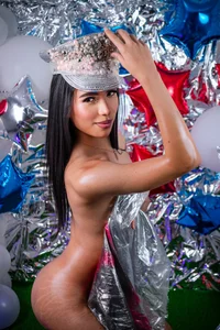 Bylie_Hills 4 July ❤️💙🤍 Foto 3