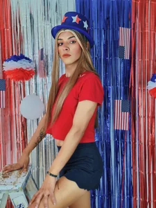 Maiskeen_Zamaraの💙❤️Happy 4th of July💙❤️の 2枚の写真