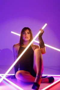 Scarleett_22: Neon Day ( 6 фото)