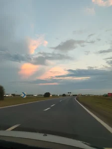 The sky in Argentina