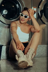 AmmyScott let's do the laundry Pic 4