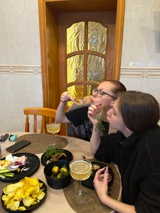 RussianGirls_ Russian cheerful table😹😹😹❤️❤️❤️ Foto 4