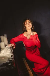 EdenSolis Lady in red Pic