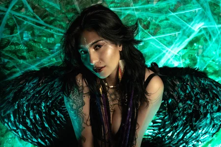 Velvet_Mysstic Mystic in her darkness 🕷️🖤🎃 Pic 5