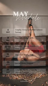 Nicolemorelli2 🦋Mounthly Schedule🦋 . fénykép