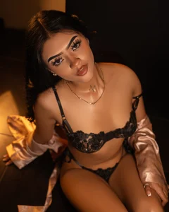 EmmaStonns Black Lingerie 🖤 Pic 2