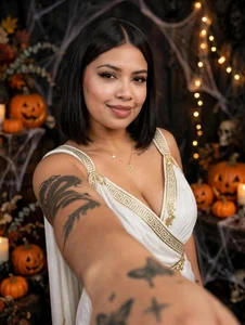 Olivia_gh1 ATHENA HALLOWEEN😍🤍.  4. fénykép