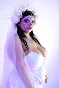 Kismett_aziz White skull Immagine  2