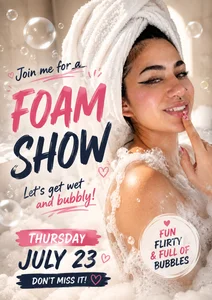 Rousse_dh Foam show Poză