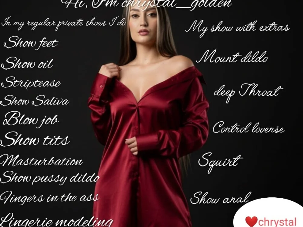 Christal_Golden Adlı Modelin Çevrimdışı XXX Sohbeti