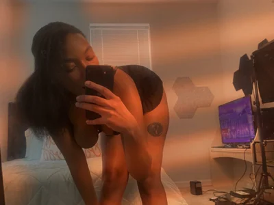 EatSweetMolly - ebony jerk off instruction