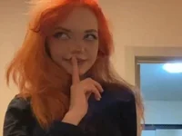 CuteRedheadPrincess élő XXX-chatje