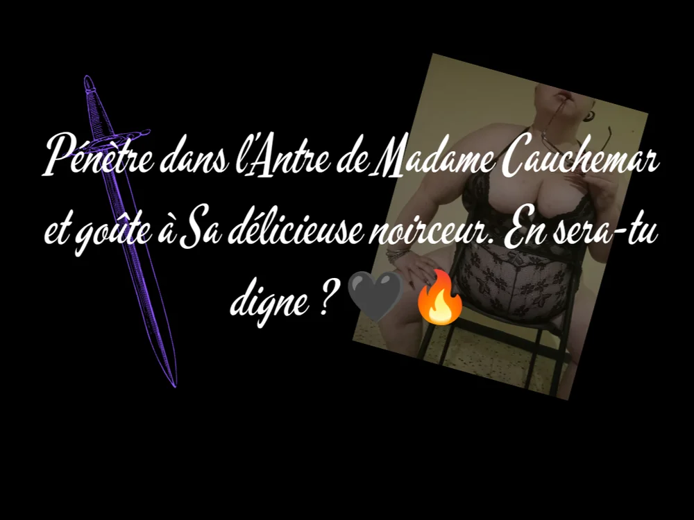 MmeCauchemar offline chatrum