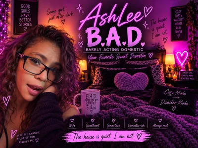 AshLeeBAD Female Mixed Live Webcam Strip