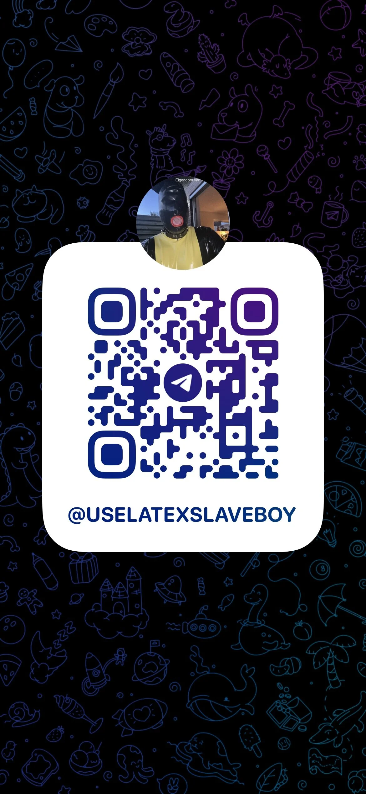 XXX Porn Photo of Nude latexslaveboy 1