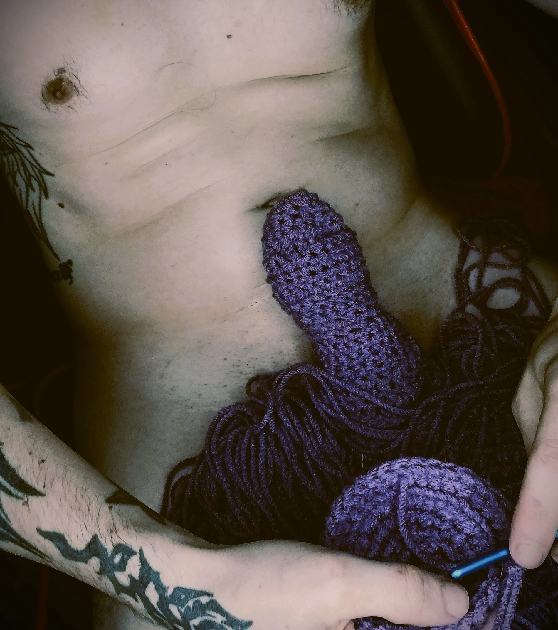 XXX Porn Photo of Nude risque_crochet 4