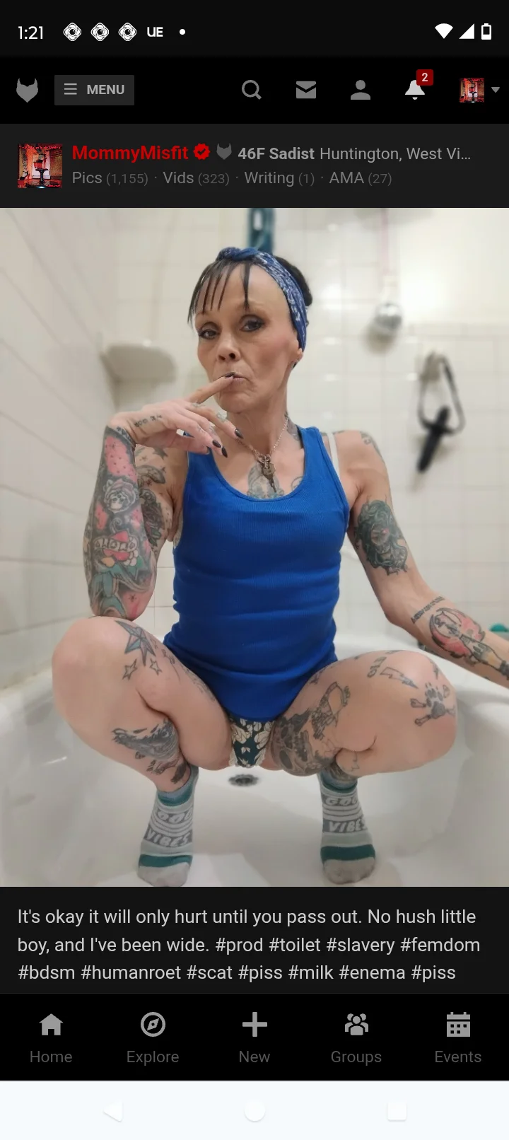 XXX Porn Photo of Nude MommyMisfit 14