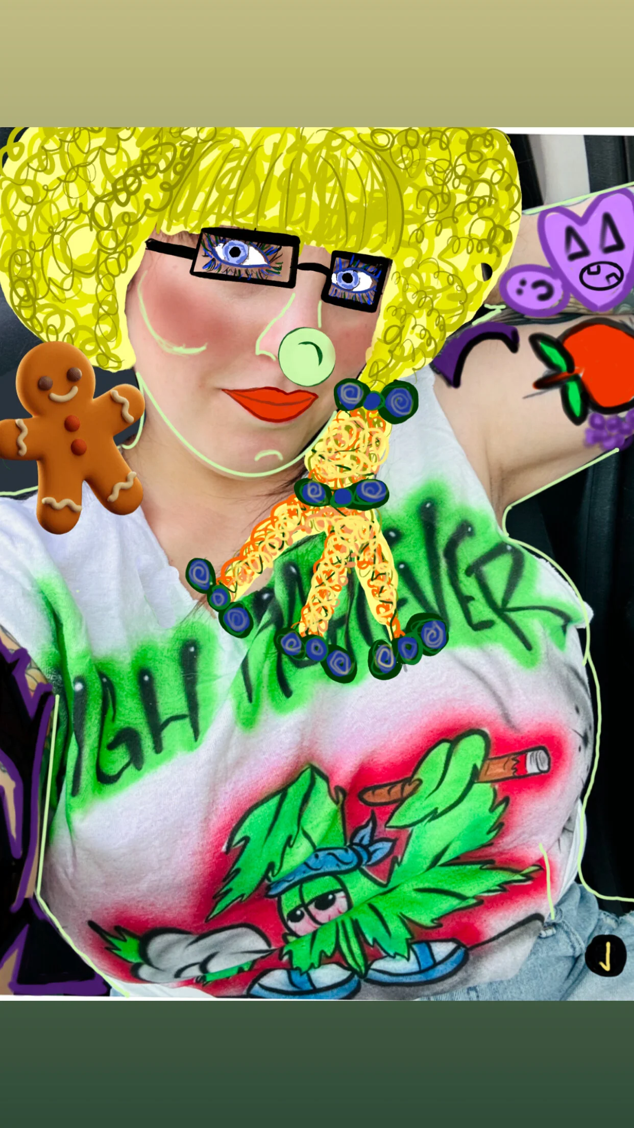 XXX Porn Photo of Nude kitkathecartoonclown 10