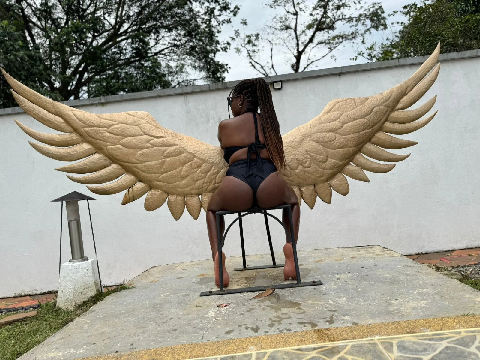 XXX Porn Photo of Nude Slave_Ebony 3