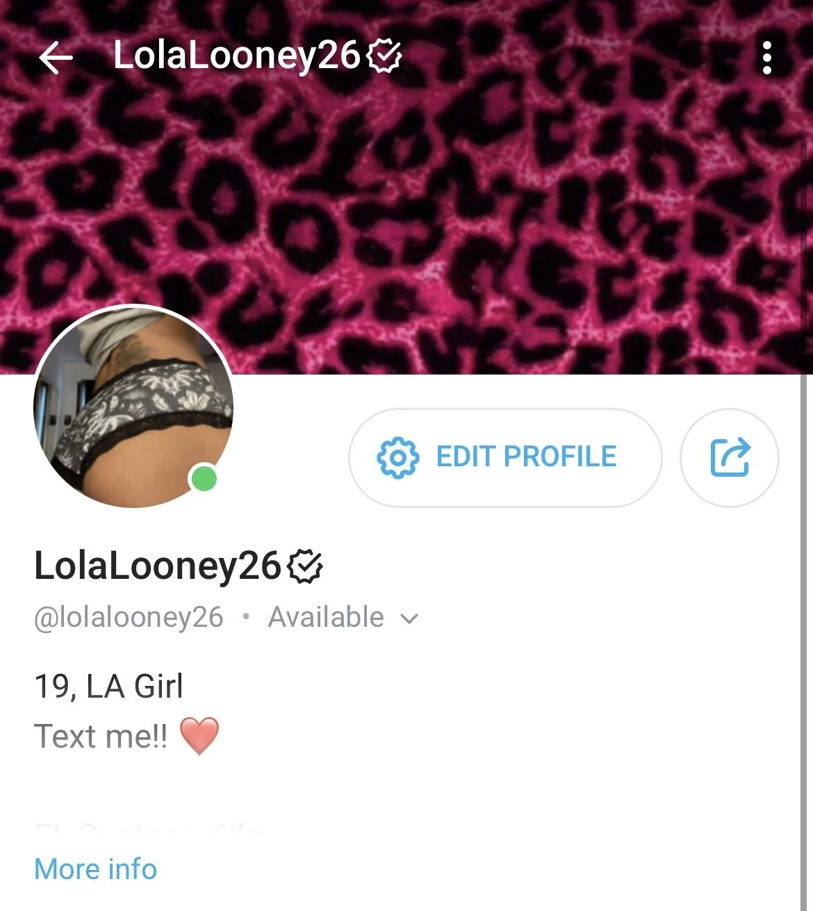 XXX Porn Photo of Nude LolaLooney 1