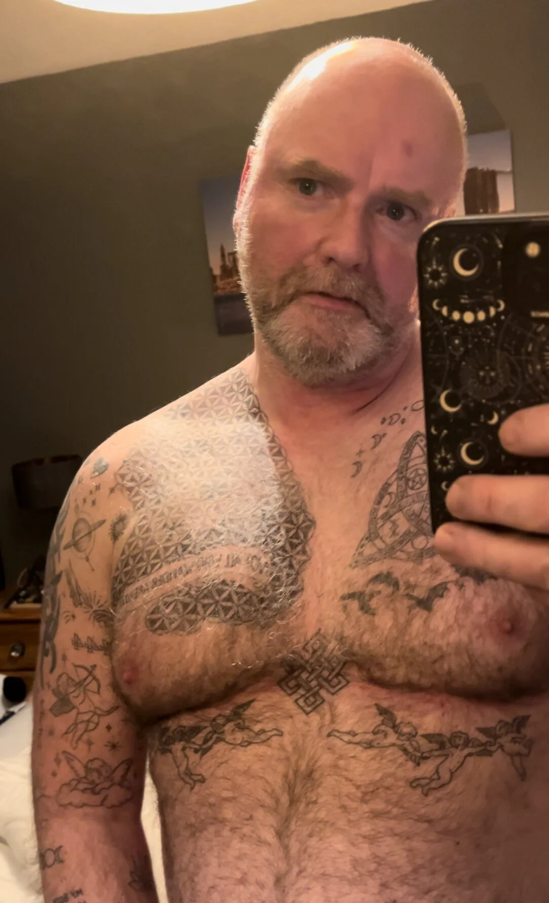 XXX Porn Photo of Nude Tattooed_Dilf_01 9