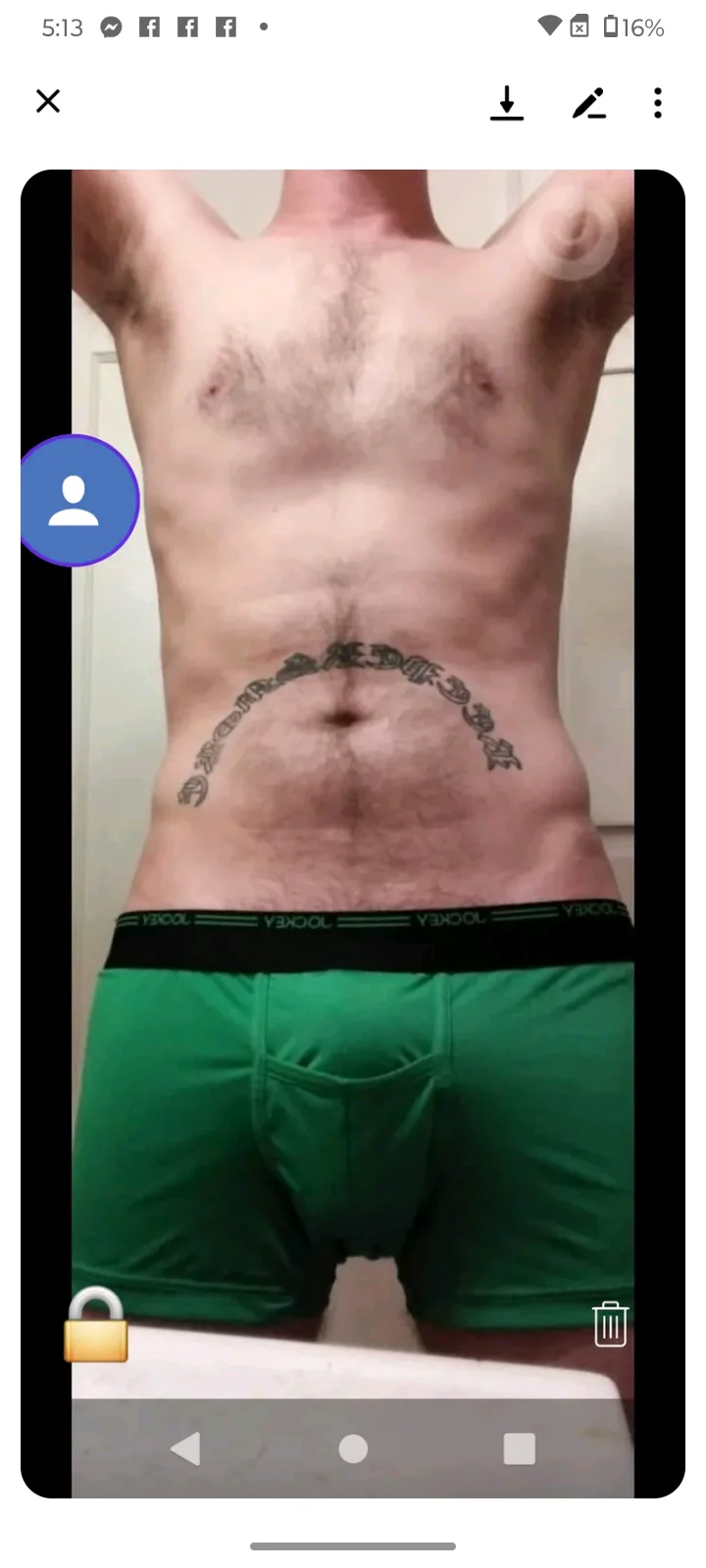 XXX Porn Photo of Nude slinginbigD 3