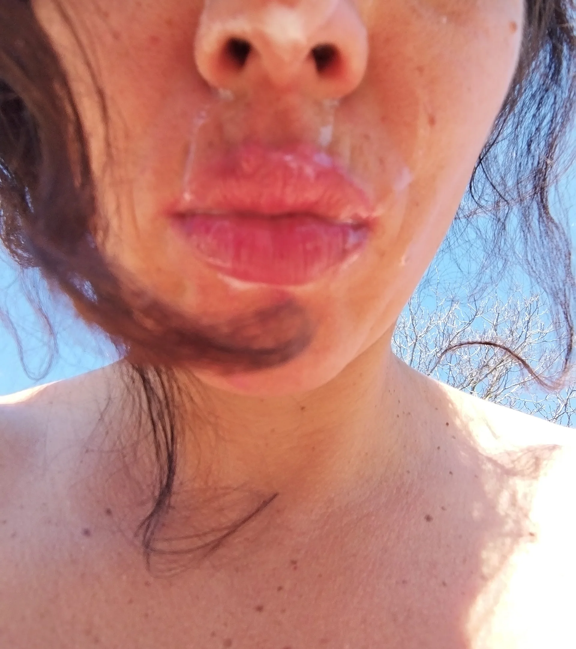 XXX Porn Photo of Nude BigLabia_PublicPark 11