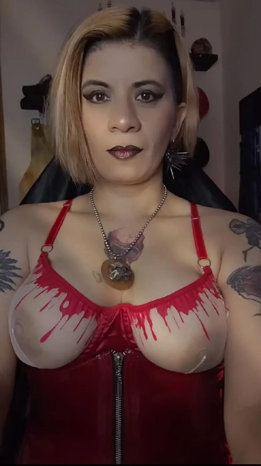 XXX Porn Photo of Nude DominatrixBlue 29