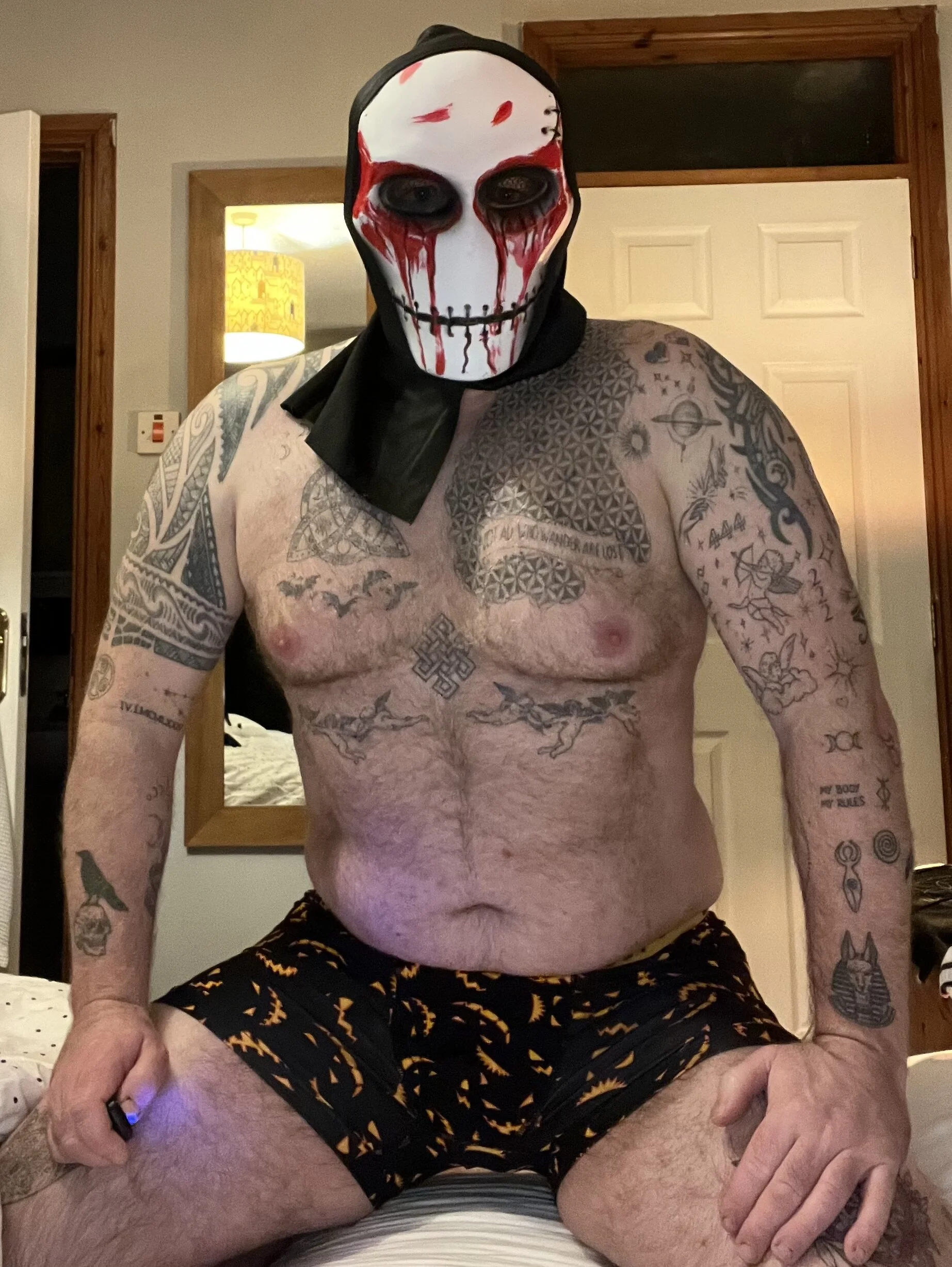 XXX Porn Photo of Nude Tattooed_Dilf_01 1