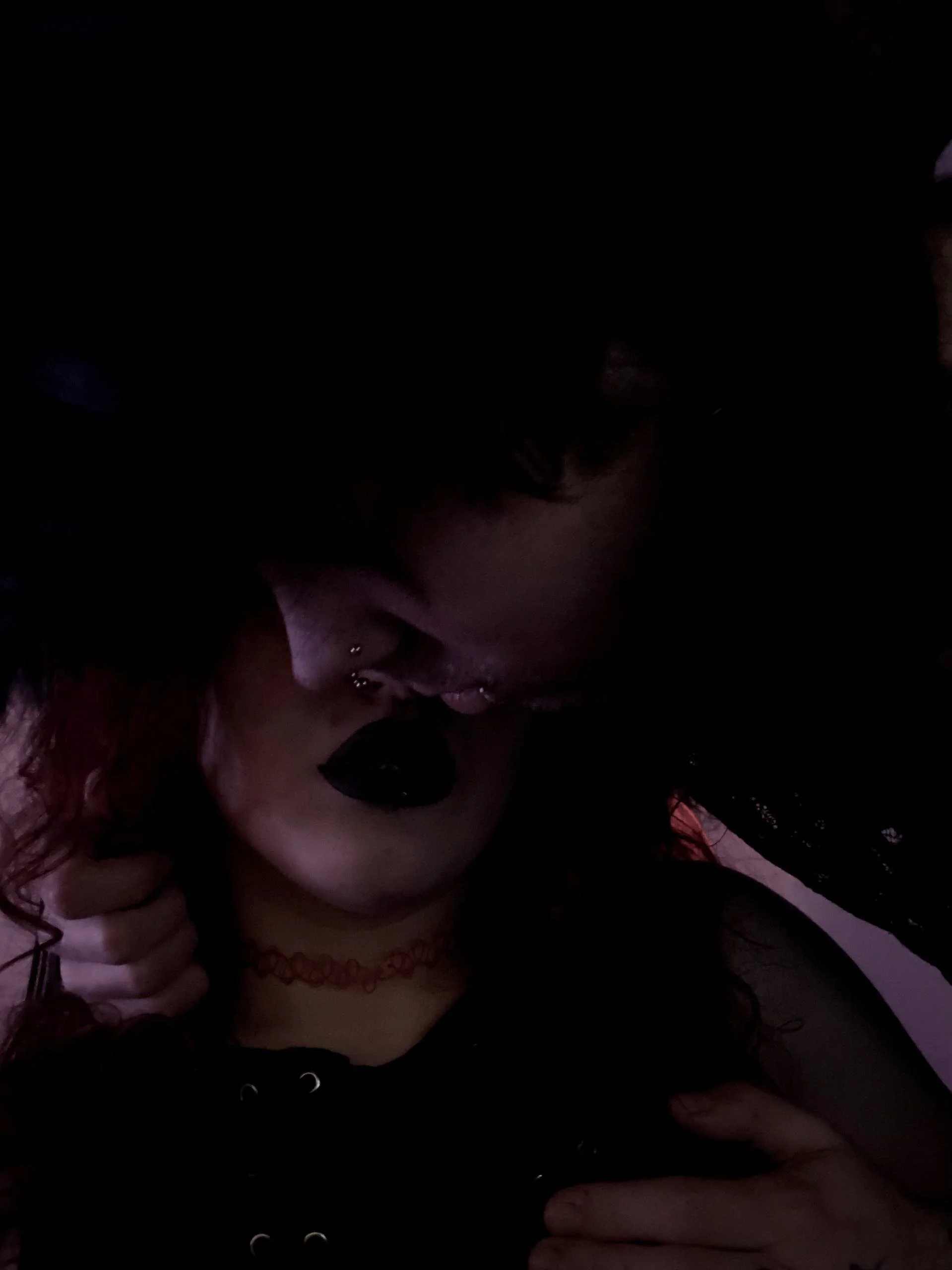 XXX Porn Photo of Nude CrimsonVampCouple 5
