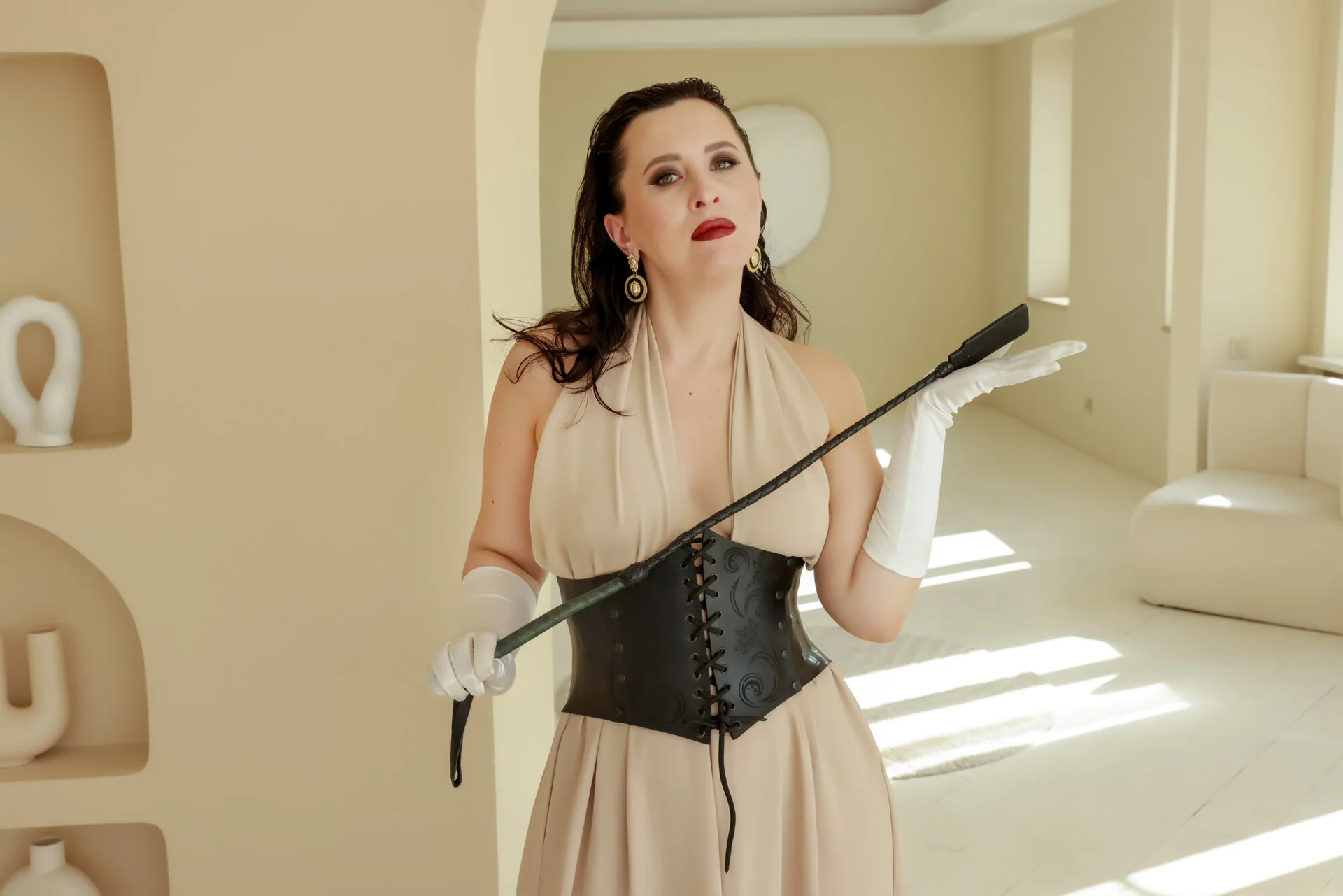 XXX Porn Photo of Nude LadyLeather 23