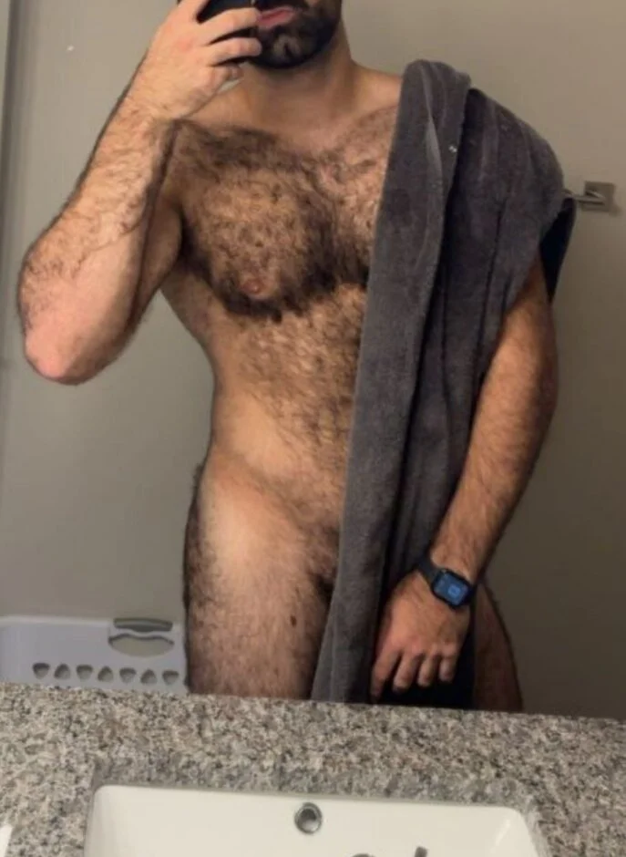 XXX Porn Photo of Nude Hairyarabguy 7