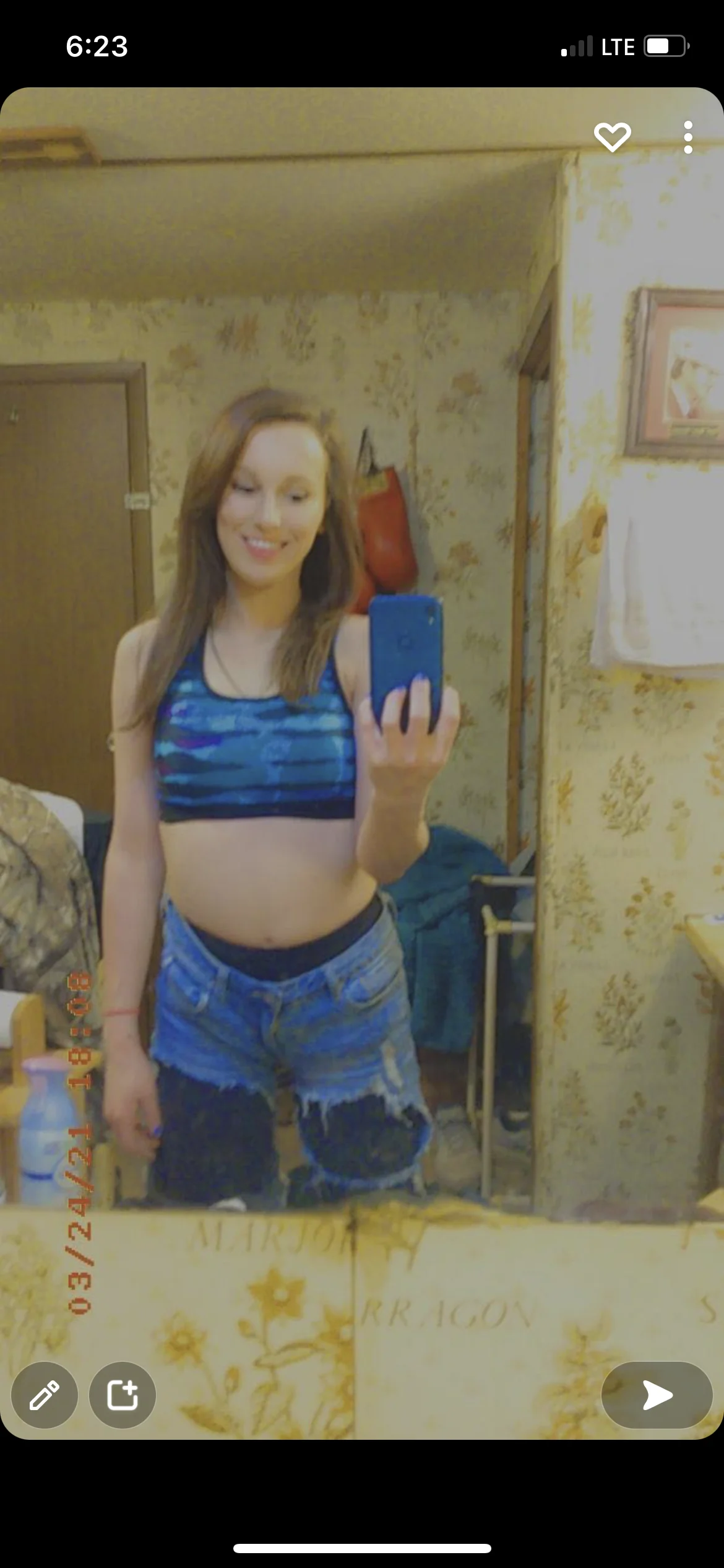 XXX Porn Photo of Nude brunettebabexo3 1