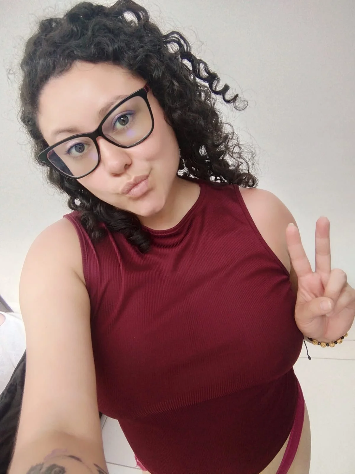 XXX Porn Photo of Nude curly_greeneyed 13