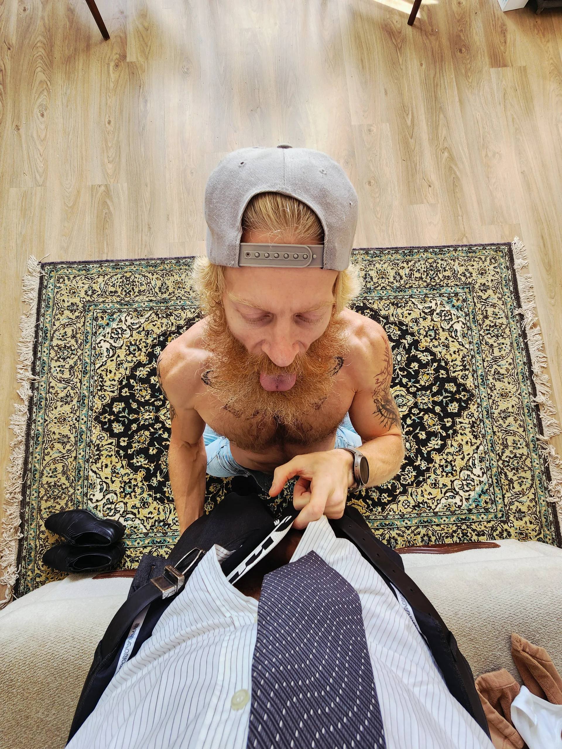 XXX Porn Photo of Nude Gingerbeard40 60
