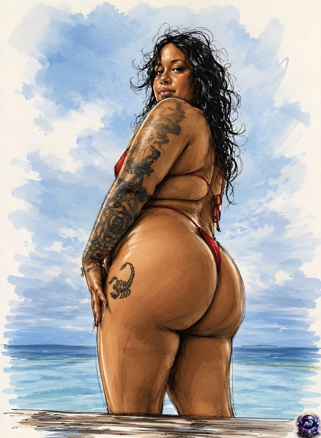 XXX Porn Photo of Nude IslandBadee 8
