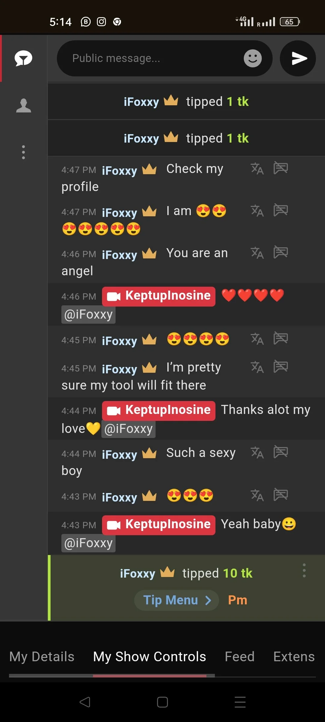 XXX Porn Photo of Nude KeptupInosine 14