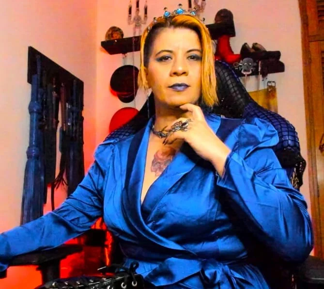 XXX Porn Photo of Nude DominatrixBlue 36