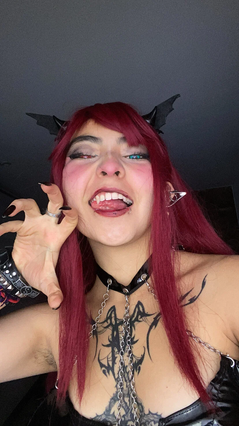 XXX Porn Photo of Nude _g0thiccwitch_ 14