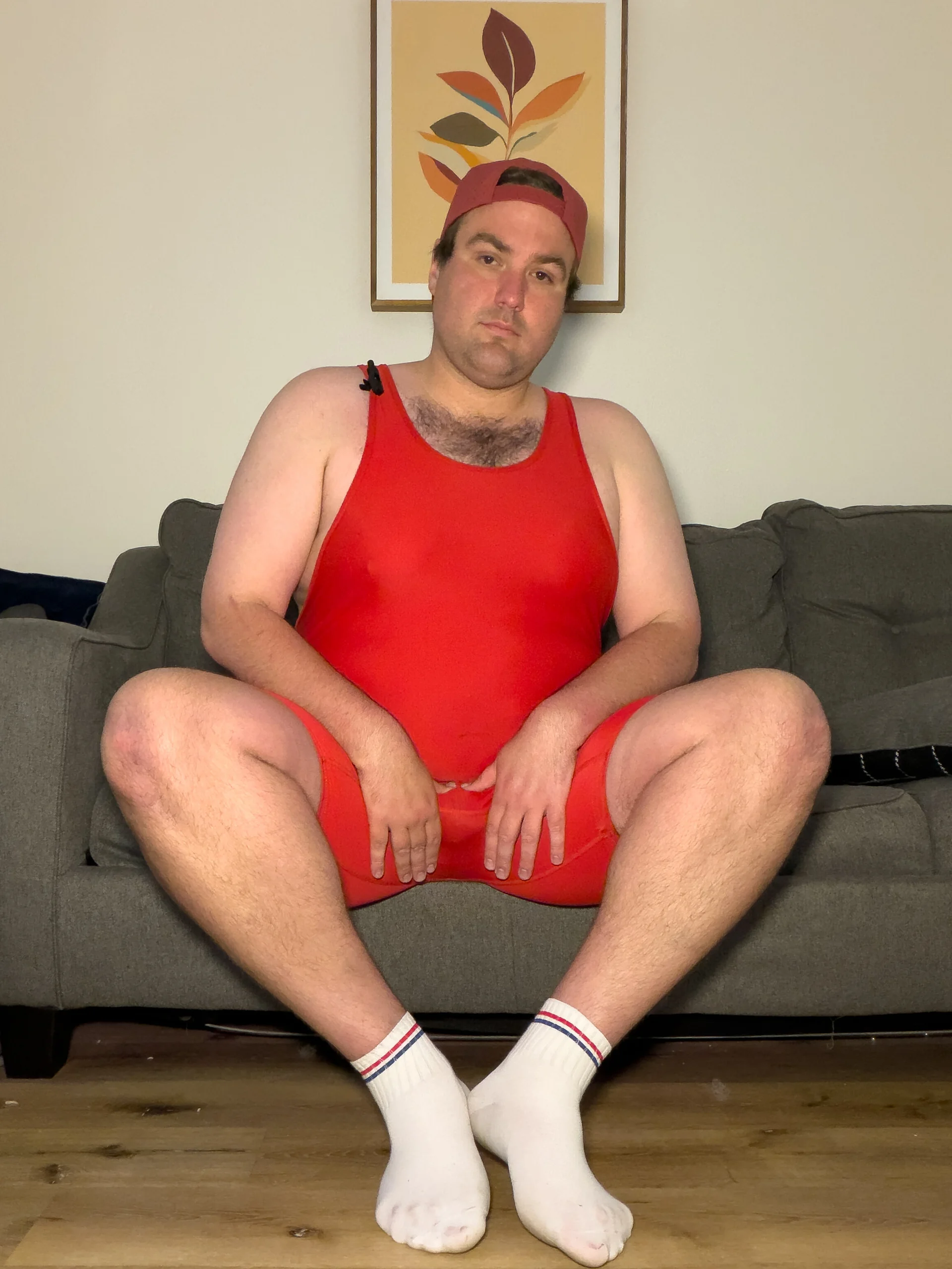 XXX Porn Photo of Nude ChubbyGayBigFeet 9